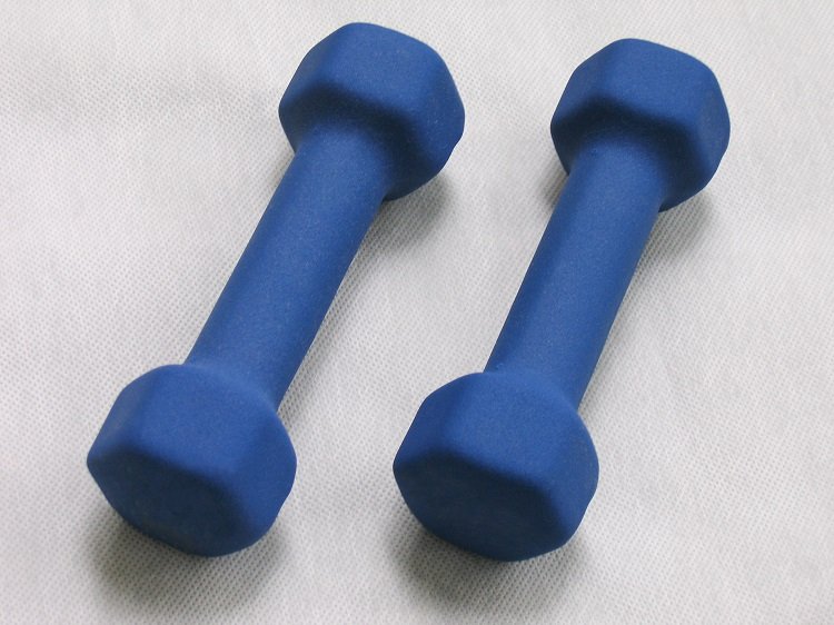 blue weights