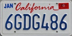CA Plate