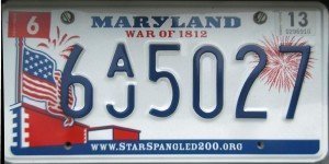 Maryland Plate