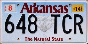 Arkansas Plate