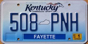 Kentucky Plate