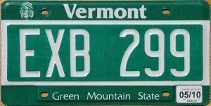 Vermont Plate