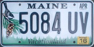 Maine Plate