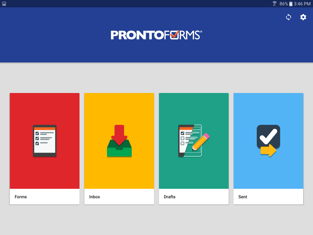 New Look for ProntoForms App: A Mobile Forms Solution on Android
